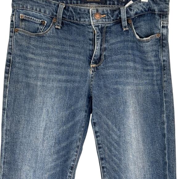 Lucky Brand Sweet Crop Jeans Womens 6/28 Blue Stretch Denim Mid Rise - Picture 7 of 14